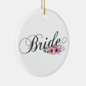Simple Bride Floral Calligraphy | Ornament (Rechts)