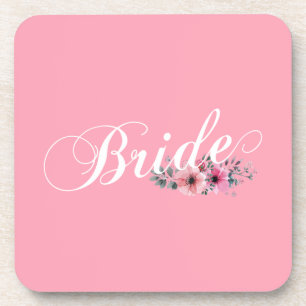 Simple Bride Floral Calligraphy UNTERSETZER