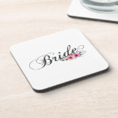 Simple Bride Floral Calligraphy | UNTERSETZER (Linke Seite)