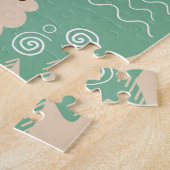 Simple Bright Town Boho Illustration Puzzle (Seite)