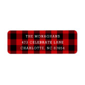 Simple Buffalo Kariert | Rot | (Vorne)