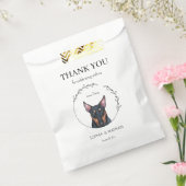 Simple Bull Terrie Dog Wedding Vielen Dank für Ihr Geschenktütchen (Versiegelt)