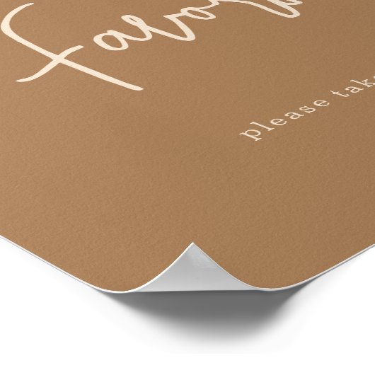 Simple Bunny Vielen Dank / Favoriten Poster (Ecke)