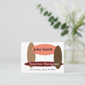 Simple business card visitenkarte (Stehend Vorderseite)