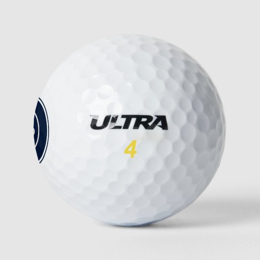 Simple Business Logo Minimalist Golfball (Logo)
