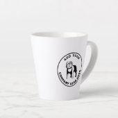 Simple Business Logo Modern Promotional Milchtasse (Rechte Ecke)