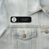 Simple Business Logo Office Employees Custom Namensschild (Beispiel)