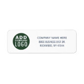 Simple Business Logo Return Address (Vorne)