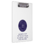 Simple Business Logo Staff Pro clipboard Klemmbrett (Rechts)