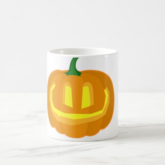 Simple Carved Pumpkin Kaffeetasse (Mittel)