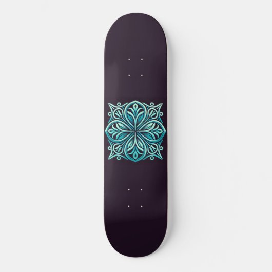 Simple Celtic Square Skateboard (Vorderseite)