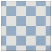 Simple Chambray Blue Gingham Check Quilting Stoff (Nahaufnahme)