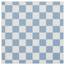 Simple Chambray Blue Gingham Check Quilting Stoff