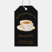 Simple Chamomile Tea Hang Tag