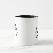 Simple Charm Love Love Meow Cute Fishbone Tasse (Zentrum)