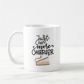 Simple Charming Just One More Chapter Cozy Kaffeetasse (Links)