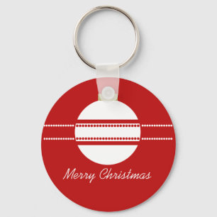 Simple Chic Ornament Weihnachten Schlüsselanhänger