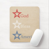 Simple Chic Stars Mousepad (Mit Mouse)