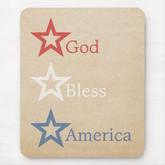 Simple Chic Stars Mousepad (Vorne)