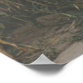 Simple Chic Typografy Full Foto Wedding Willkommen Poster (Ecke)