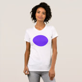 Simple Circle - Deep Azure T-Shirt (Vorne ganz)