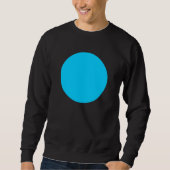 Simple Circle - Sky Blue Sweatshirt (Vorderseite)