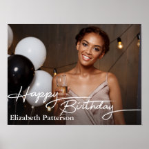 Simple Classic Happy Birthday Foto