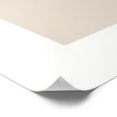 Simple Coffee Machine - Modern Kitchen Art Poster  (Ecke)