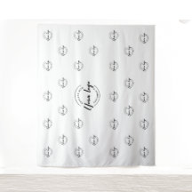 Simple Company Logo backdrop step and repeat