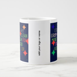Simple Contemporary Graphic Jumbo-Tasse