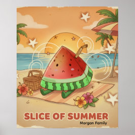 Simple cool colorful trendy modern minimalist  poster