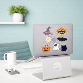 Simple Cool Halloween  Aufkleber (Laptop auf Schreibtisch)