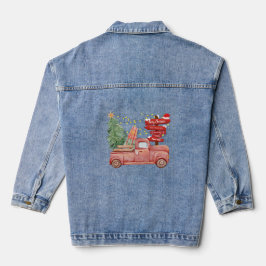 Simple cool stylish denim jacket for christmas  jeansjacke