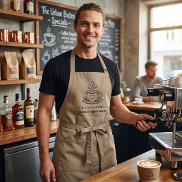 Simple Custom Bar Apron for Company - Promotional  Schürze