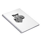 Simple Custom Business logo template Notizblock (Rechte Seite)