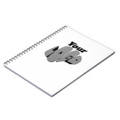 Simple Custom Business logo template Notizblock (Linke Seite)