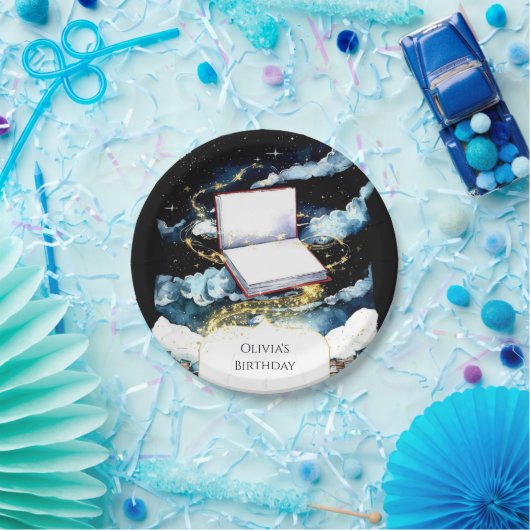 Simple Custom Library Storybook Birthday Pappteller (Party)