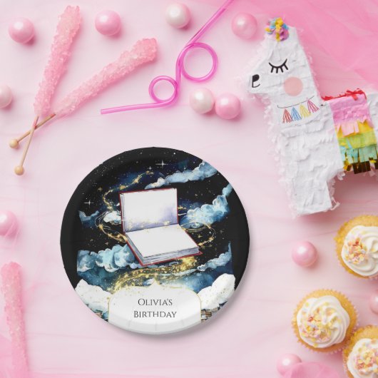 Simple Custom Library Storybook Birthday Pappteller (Party)