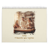 Simple Custom Modern Design Photo Kalender (Titelbild)