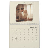 Simple Custom Modern Design Photo Kalender (Feb 2026)
