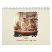 Simple Custom Modern Design Photo Kalender (Titelbild)