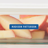 Simple Custom Modern Personalized Name Clothing Etiketten (Befestigt)