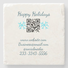 simple custom QR code add your name text  Classic 