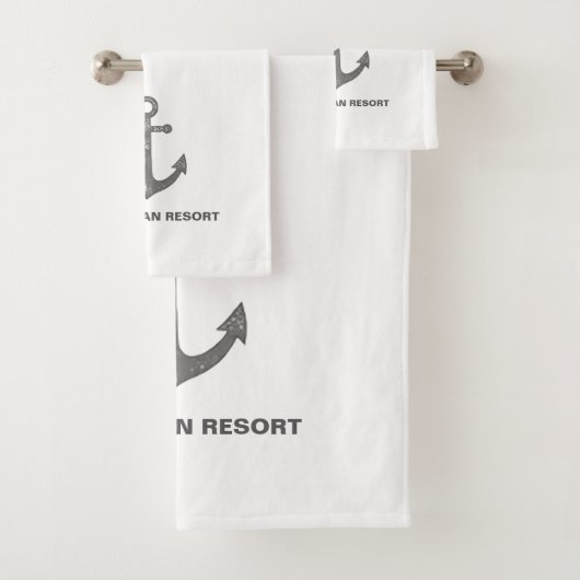 Simple Custom Towel Set for Company - Promotional  (Insitu)