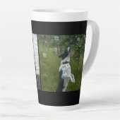 Simple Custom Two Photo Milchtasse (Rechte Ecke)