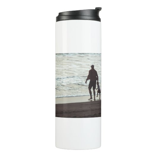 Simple Custom Two Photo Thermosbecher (Nach links gedreht)