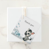 Simple cute little cartoon zebra geschenkanhänger (Beispiel)