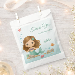 Simple cute little mermaid geschenktütchen