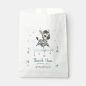 Simple cute little zebra geschenktütchen (Vorderseite)