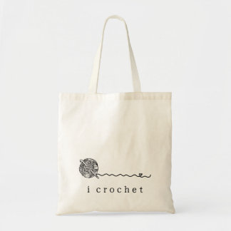 Simple Cute Yarn Hook I Crochet Tragetasche